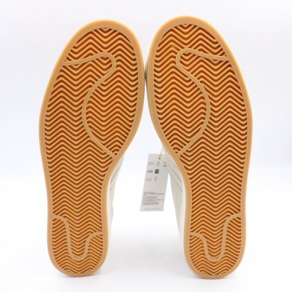 NWB Adidas Superstar Shoes in Alumina/Off White with Green Camp Print US 13 - Picture 7 of 16